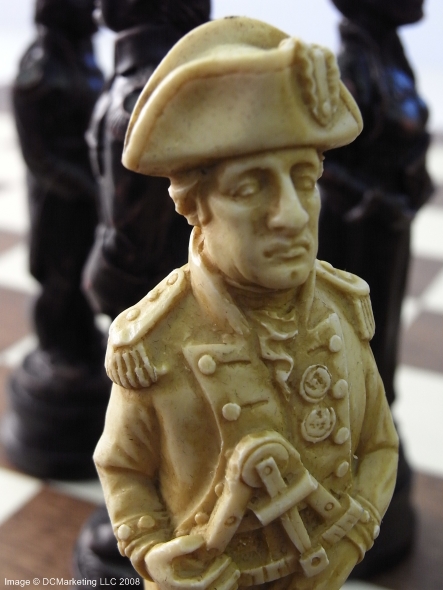 Battle of Trafalgar Plain Theme Chess Set